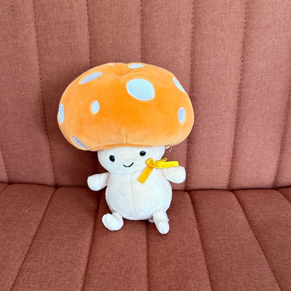 Jellycat Orange Mushroom